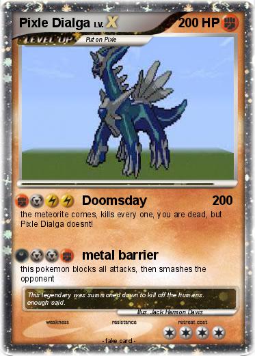 Pokemon Pixle Dialga