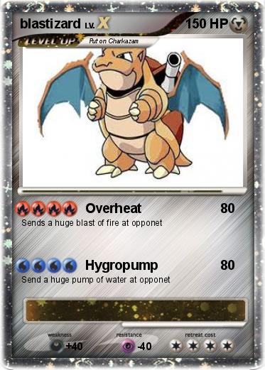 Pokemon blastizard