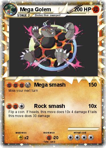 Pokemon Mega Golem
