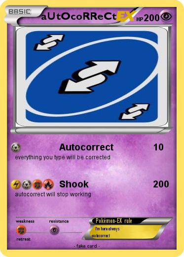 Pokemon aUtOcoRReCt