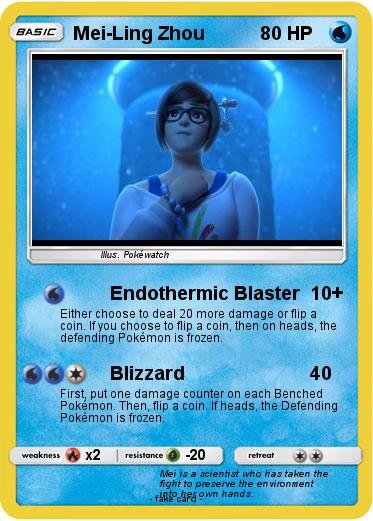Pokemon Mei-Ling Zhou