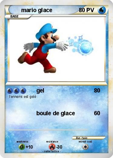 Pokemon mario glace