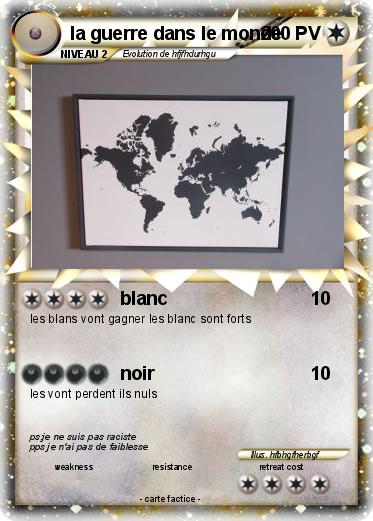 Pokemon la guerre dans le monde
