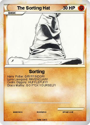 Pokemon The Sorting Hat