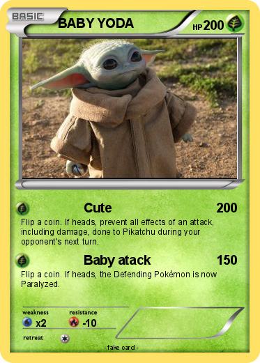 Pokemon BABY YODA