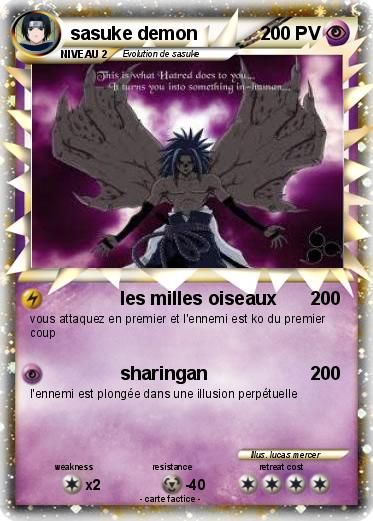 Pokemon sasuke demon