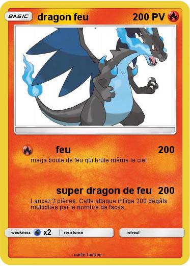 Pokemon dragon feu