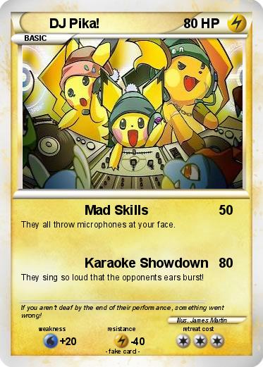 Pokemon DJ Pika!