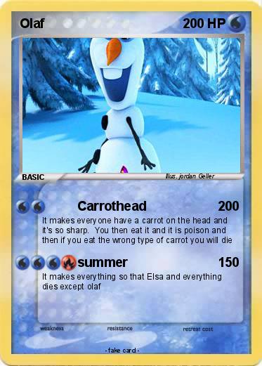 Pokemon Olaf