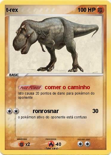 Pokemon t-rex