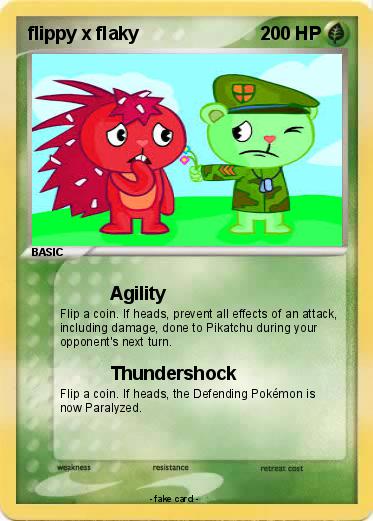 Pokemon flippy x flaky