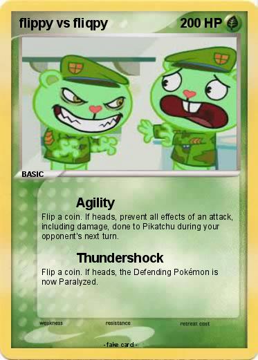 Pokemon flippy vs fliqpy