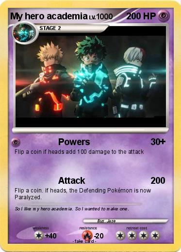 Pokemon My hero academia
