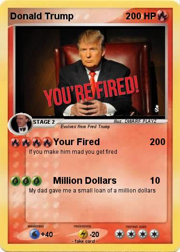 Pokemon Donald Trump