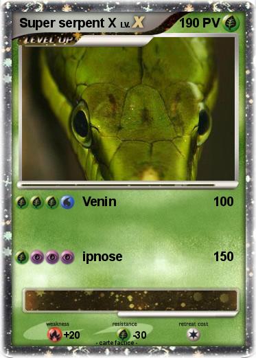 Pokemon Super serpent X