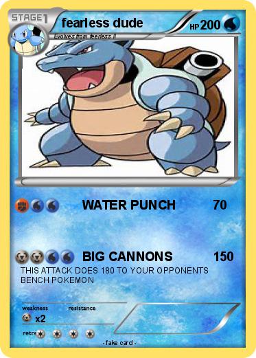 Pokemon fearless dude