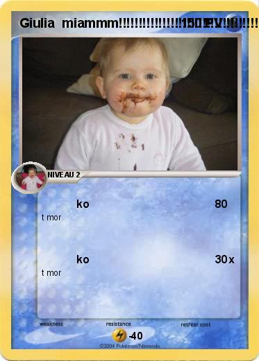 Pokemon Giulia  miammm!!!!!!!!!!!!!!!!!!!!!!!!!!!!!!!!!!!!!!!!!!!!