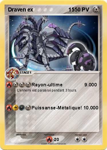 Pokemon Draven ex                        15