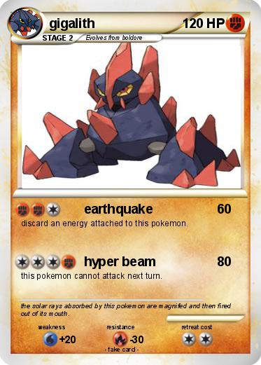 Pokemon gigalith