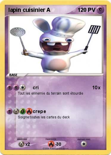 Pokemon lapin cuisinier A