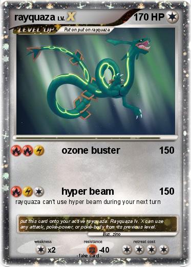 Pokemon rayquaza