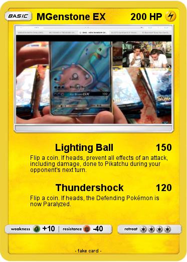 Pokemon MGenstone EX