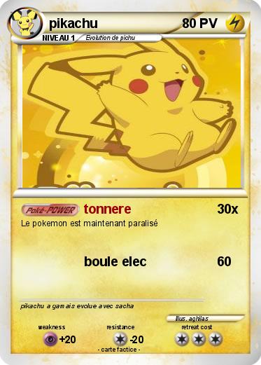 Pokemon pikachu