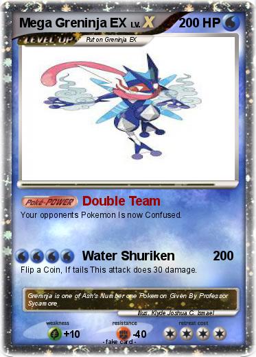 Pokemon Mega Greninja EX