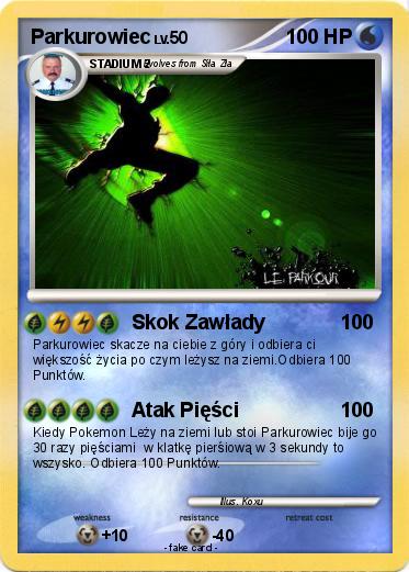 Pokemon Parkurowiec