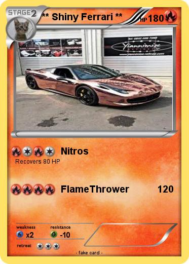 Pokemon ** Shiny Ferrari **