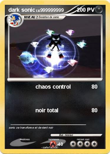 Pokemon dark sonic