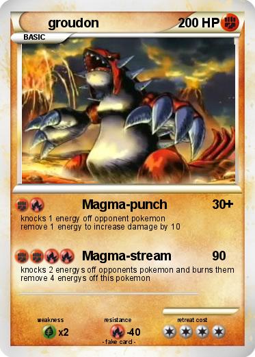 Pokemon groudon