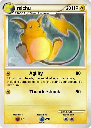 Pokemon raichu