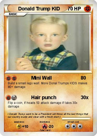 Pokemon Donald Trump KID