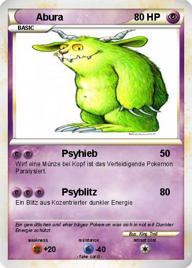 Pokemon Abura