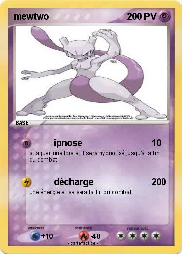 Pokemon mewtwo