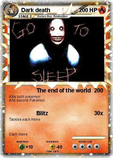 Pokemon Dark death