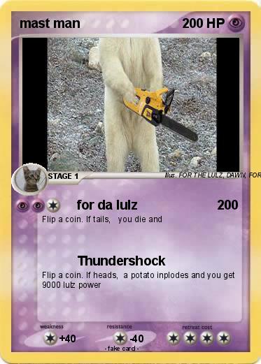 Pokemon mast man