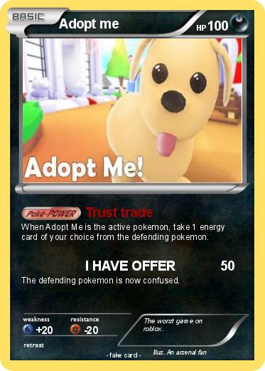 Pokemon Adopt me