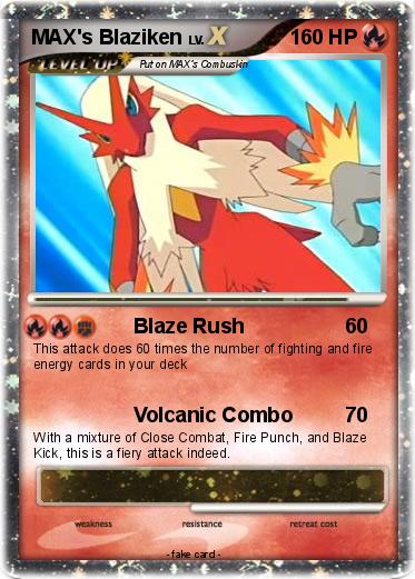 Pokemon MAX's Blaziken