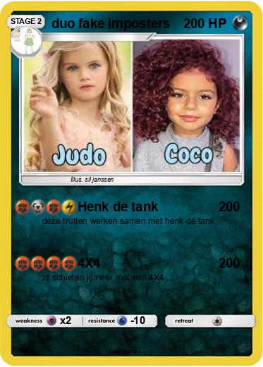 Pokemon duo fake imposters