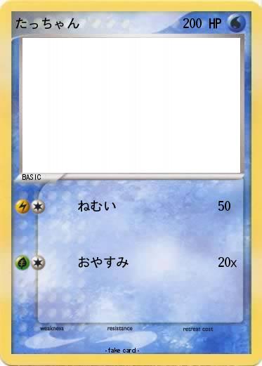 Pokemon たっちゃん