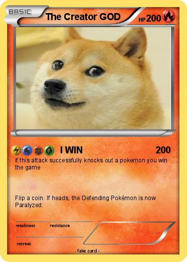 Pokemon The Creator GOD