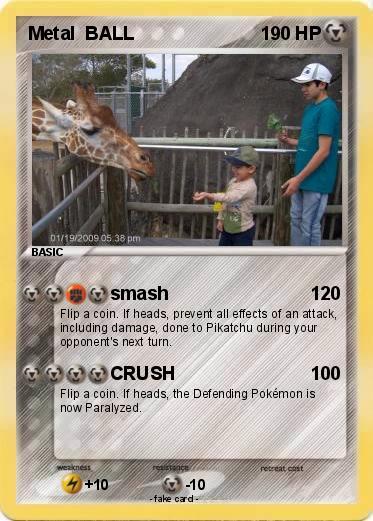 Pokemon Metal  BALL