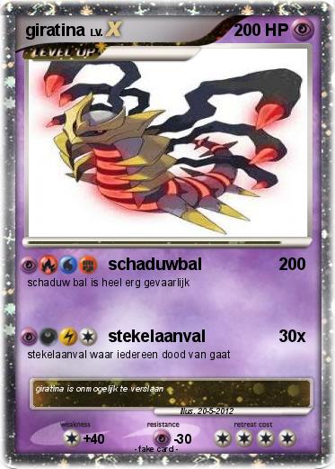 Pokemon giratina