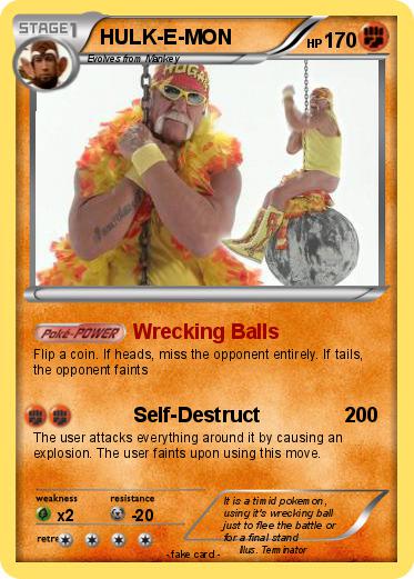 Pokemon HULK-E-MON