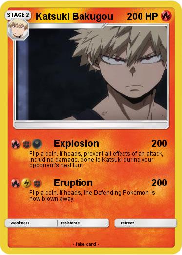 Pokemon Katsuki Bakugou