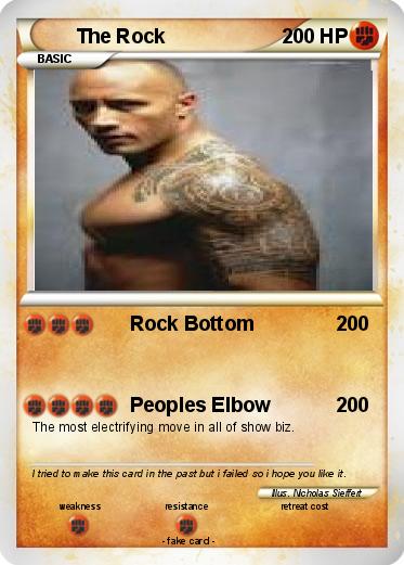 Pokemon The Rock