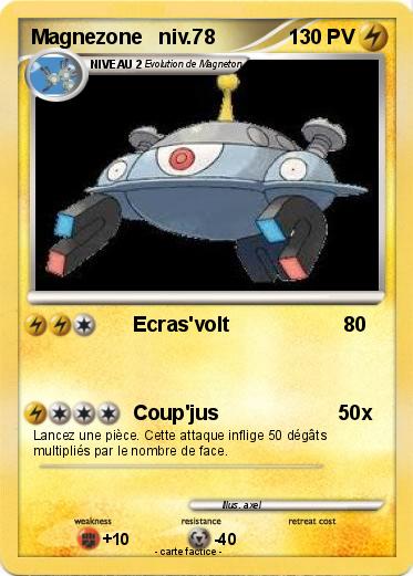 Pokemon Magnezone   niv.78
