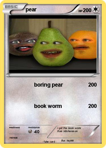 Pokemon pear